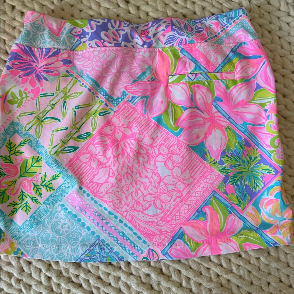 Lilly Pulitzer Pink and Blue Skirt